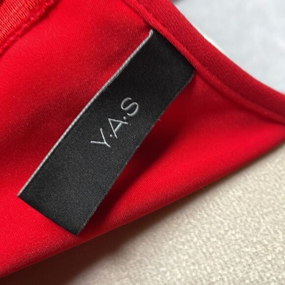 Y.A.S. ASOS Bright Red Yassandia Layered Sleeveless Dress (Size: Small) - Picture 11 of 14